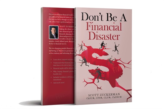 Book cover - Don't Be A Financial Disaster